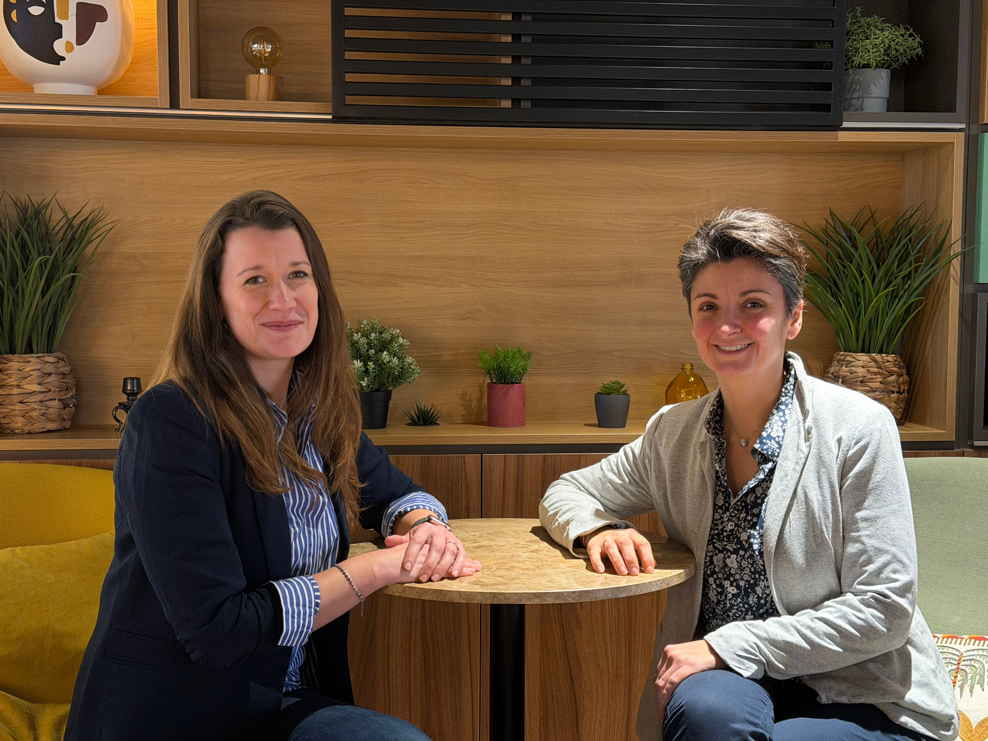 Marie-Anne Meugnier et Marie Allibert, fondatrices de Marie² Formations