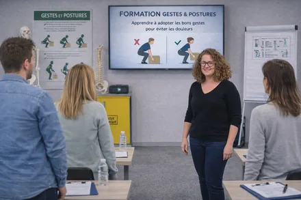 Formation gestes et postures – Prévention TMS Côte-d'Or
